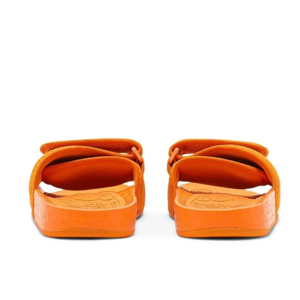 adidas Pharrell Boost Orange Slides Size US Men’s 10 (Deadstock)